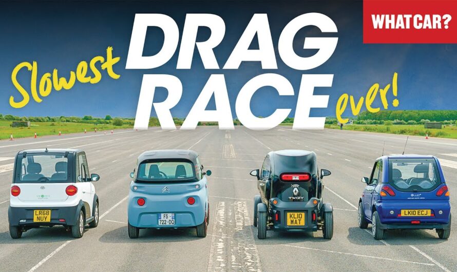 DRAG RACE: Citroen Ami vs Renault Twizy & more – mini electric car battle | What Car?